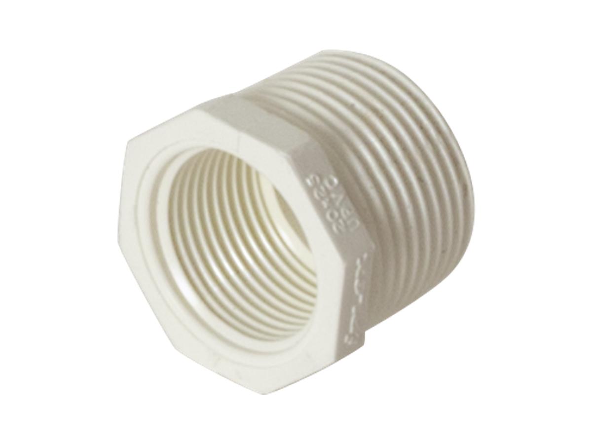 Novakey PVC U Pressure Pipe Fitting Threaded Bush Iplex NZ