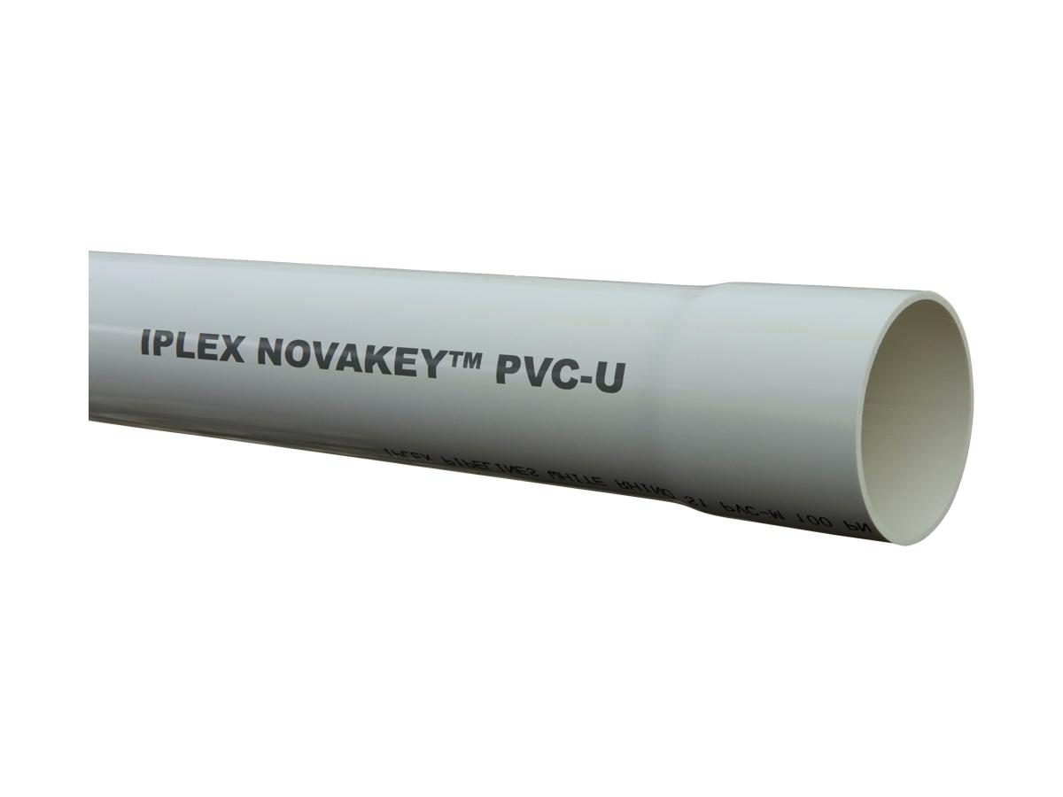 Novakey PN15 PVC-U Pressure Pipe RRJ Metric Pipe Series 1 | Iplex NZ